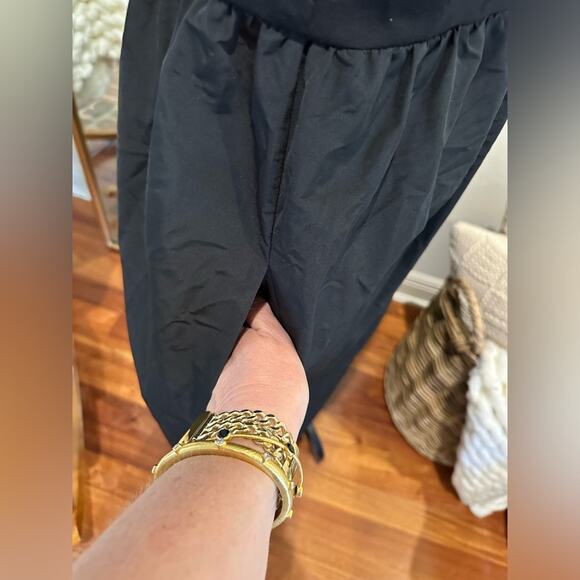 Akris punto Taffeta & Jersey Fit & Flare Midi Dress - Picture 7 of 13